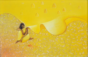 The Hope 19 by Vijaylaxmi D Mer, Painting | Mojarto