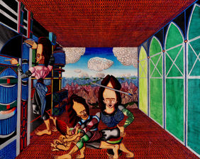 Arrival of the In-Laws by Andrew Radkowsky, Painting | Mojarto