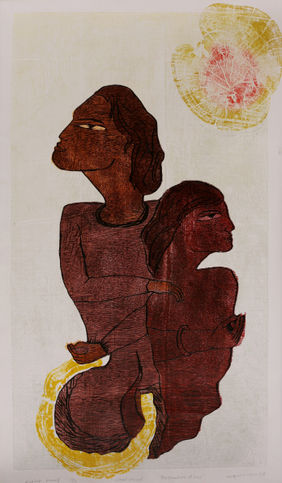 Destination of Love by Sukanta Biswas, Printmaking | Mojarto