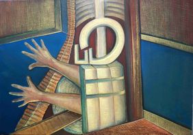 Cry by Niku Guleria, Painting | Mojarto