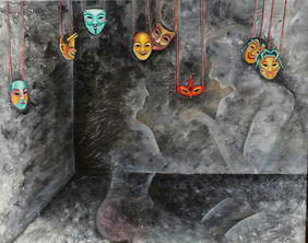 The Corner by  Rupal Buch, Painting | Mojarto