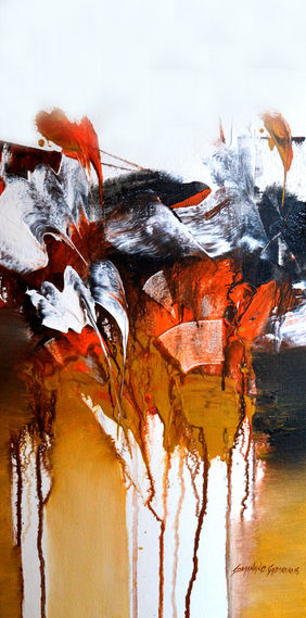 Abstract  by SOMANAND M.GADAKARI, Painting | Mojarto