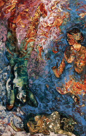 Indoor by Deepak Shinde, Printmaking | Mojarto