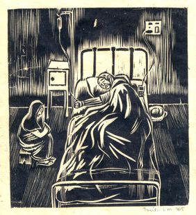 The Patient by Treibor Mawlong, Printmaking | Mojarto