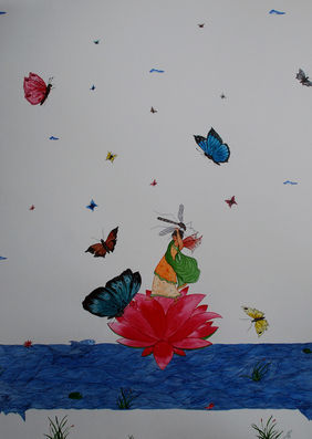 My Dream by Sweatha Y, Painting | Mojarto