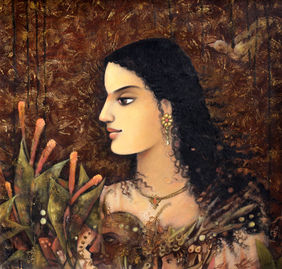 Untitled by Indu Tripathy, Painting | Mojarto