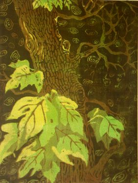 Nature by Subhamita Sarkar, Printmaking | Mojarto