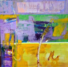 A Touch of Earth Series No 5 by Murali Sivaramakrishnan, Painting | Mojarto