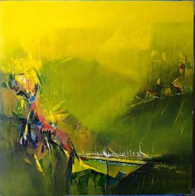 Khandala  by Dnyaneshwar Dhavale, Painting | Mojarto