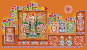 RP_001 Chaitrangan by Dr. Bharati Mate, Painting | Mojarto