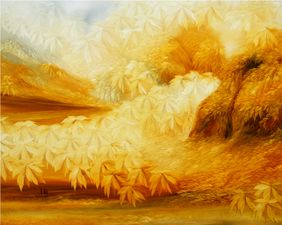 Inner escape -4 by R.S Shakya, Painting | Mojarto