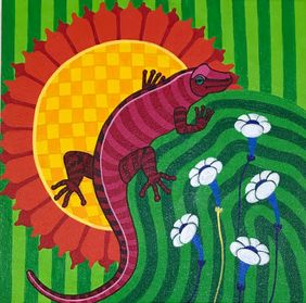untitled  by Thota Laxminarayana, Painting | Mojarto