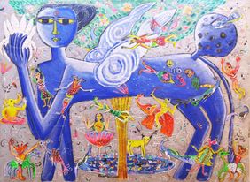Untitled by Muralidharan K, Painting | Mojarto