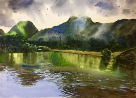 Reflection by Sohel Sayyad , Painting | Mojarto