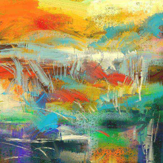 Abstract - 03 by The Print Studio Online | Mojarto