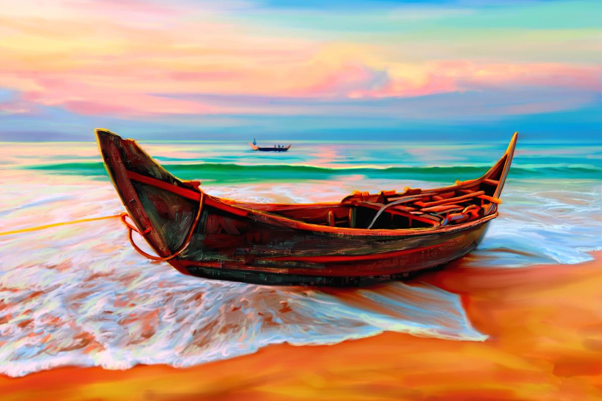 Beach Side 13 by artist The Print Studio Image, prints Mojarto