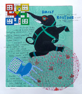 Jo jahan hein wahin rahe by Sonal Varshneya, Painting | Mojarto