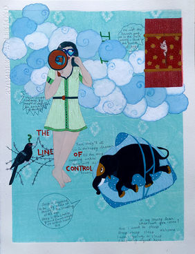 Jo jahan hein wahin rahe by Sonal Varshneya, Painting | Mojarto