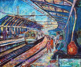 BEYOND PATTERN by Sathya Arunachalam, Painting | Mojarto