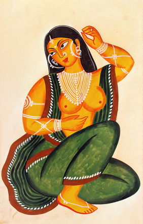 Kalighat painting by Unknown Artist, Folk Art | Mojarto