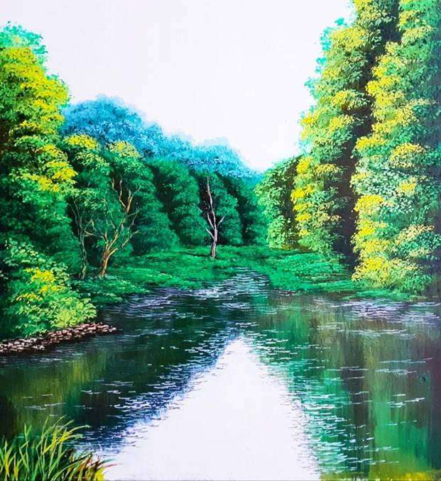 Forest Painting