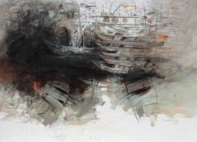 Holy Ganga by Sunil Kumar, Painting | Mojarto