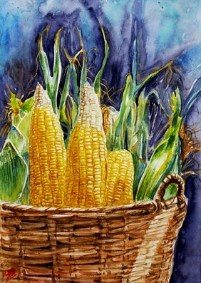 Ready To Eat by Sabari Girish T, Painting | Mojarto