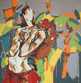 Beauty in Fruit Orchard by Wilson Souza, Painting | Mojarto