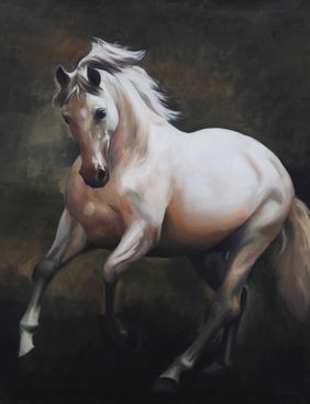 white water by mahesh n, Painting | Mojarto