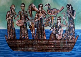 Journey to the promised Land by Ranjith Raghupathy, Painting | Mojarto