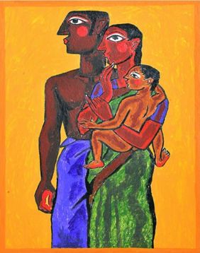 UNTITLED by Srinivas Reddy Mutyam, Painting | Mojarto