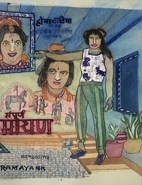 Vachik by Sonal Varshneya, Printmaking | Mojarto