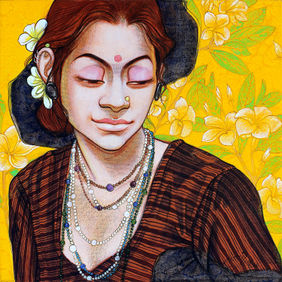 Face by Ramchandra S Kharatmal , Painting | Mojarto