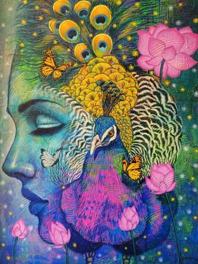 adjoining by sachin kumar, Painting | Mojarto