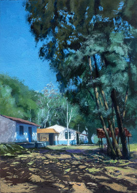 Untitled by Milind Bhagwat, Painting | Mojarto