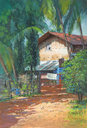 Untitled by Milind Bhagwat, Painting | Mojarto