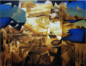 Abstract Landscape by Divyesh Bagdawala , Painting | Mojarto