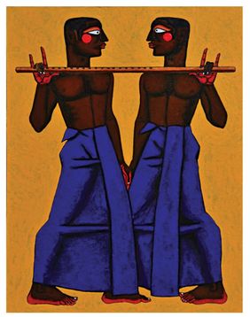 UNTITLED by Srinivas Reddy Mutyam, Painting | Mojarto