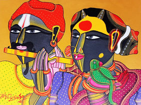 untitled by Thota Vaikuntam, Painting | Mojarto