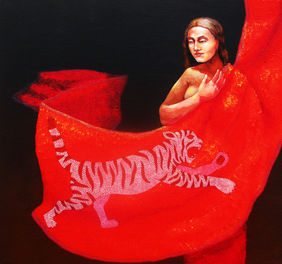 THE PRAY OF GOD by Prasenjit Nath, Painting | Mojarto