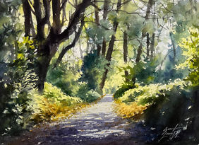 Way to calm by Sunil Linus De, Painting | Mojarto