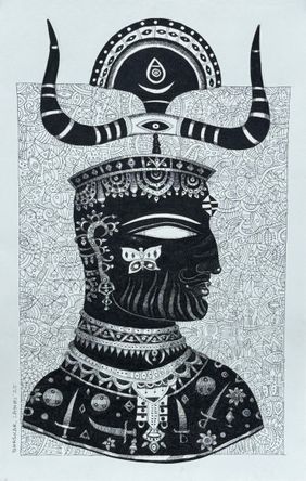Emperor 2 by Bhaskar Lahiri, Drawing | Mojarto
