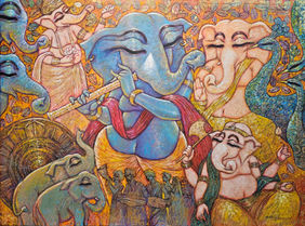 MELODY by Subrata Ghosh, Painting | Mojarto