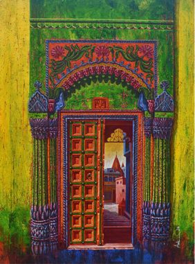 VARANASI-59 by Anil Kumar Yadav, Painting | Mojarto