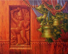 ARADHANA-66 by Anil Kumar Yadav, Painting | Mojarto