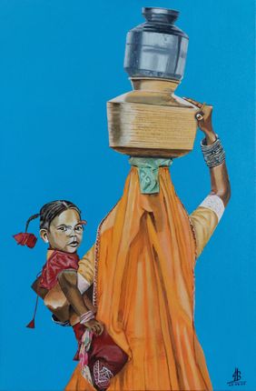 Thirst 08 by Tejal Bhagat, Painting | Mojarto
