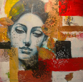 Timeless Whisper by Srinivasa Ram Makineedi, Painting | Mojarto