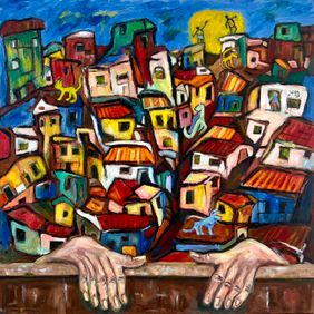 The Glove Don't Fit by Kaushal Parikh, Painting | Mojarto