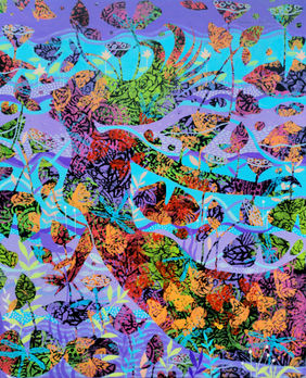 Drowning in to Dream by Sumitra Chattopadhyay, Painting | Mojarto
