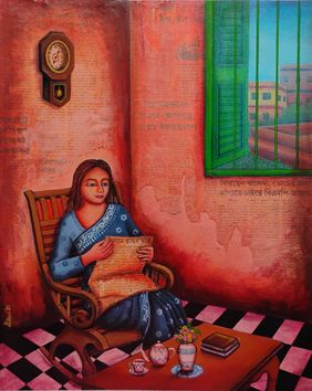 The Awareness by Pallavi Dutta, Painting | Mojarto